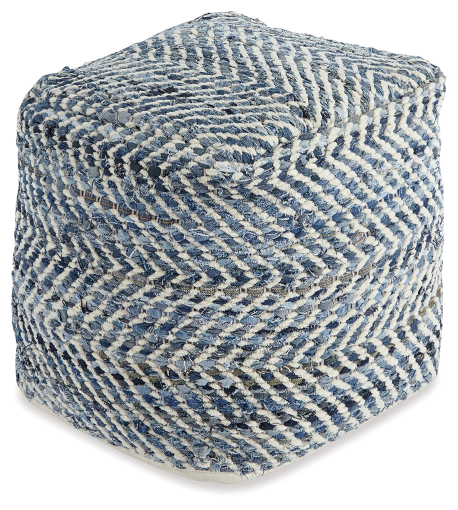 Chevron Ottomans