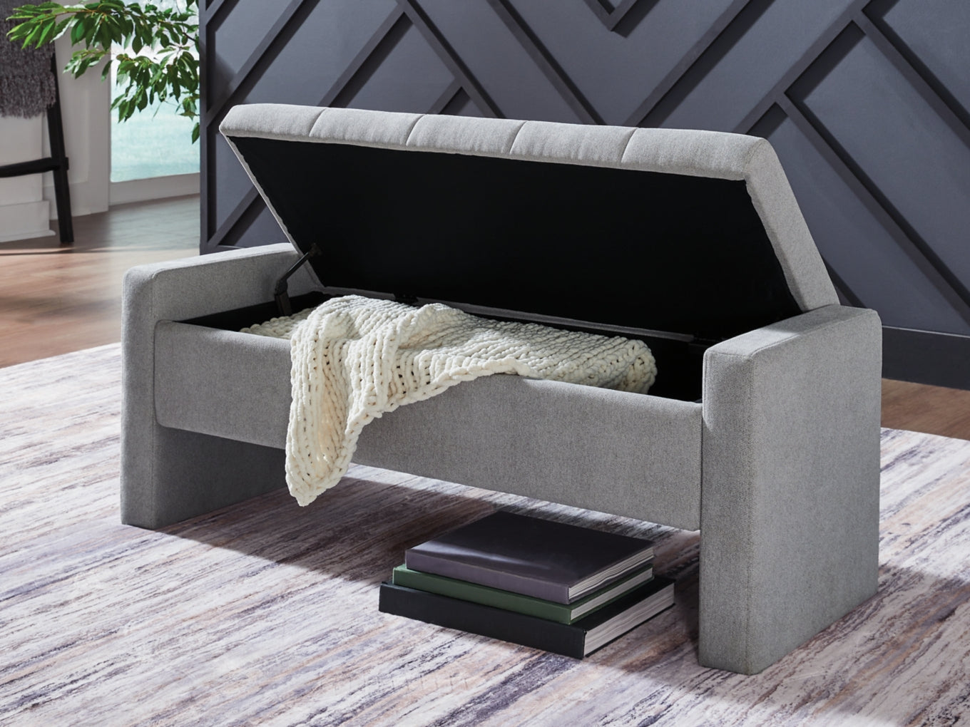 Akselman Storage Benches