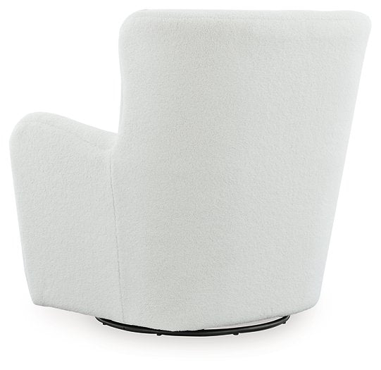 Rowenburg Swivel Glider Accent Chair