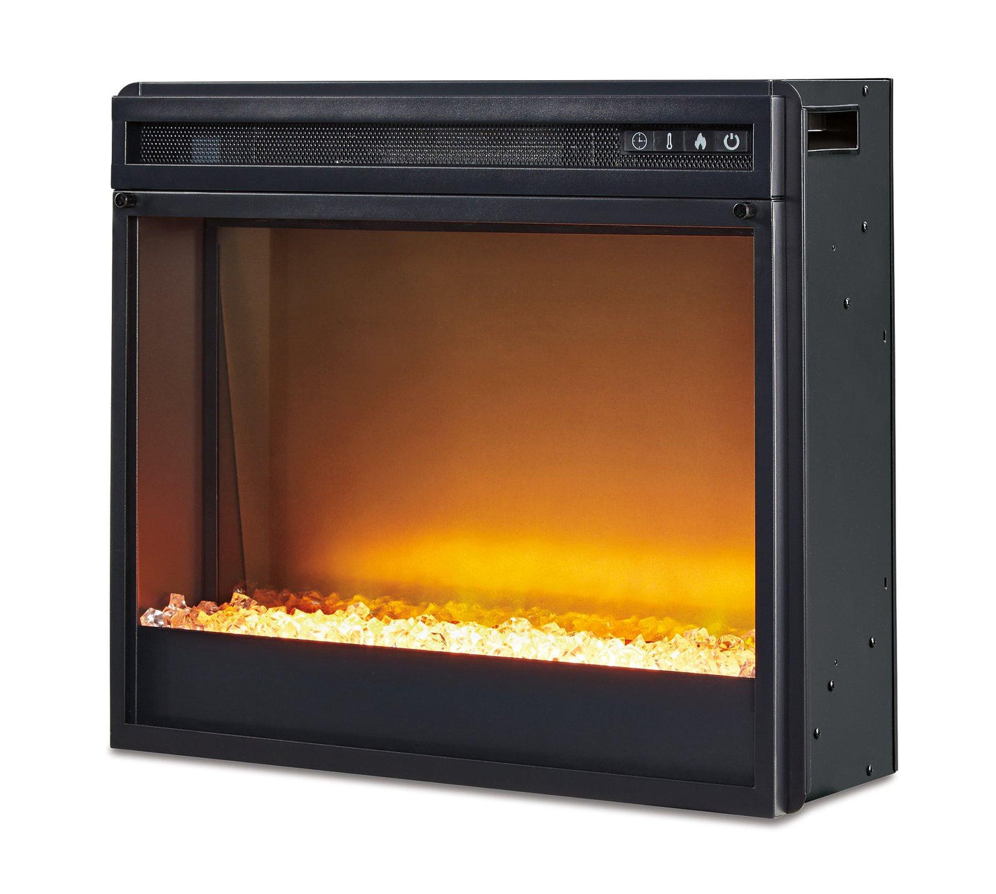 Wildenauer 76" TV Stand with Electric Fireplace