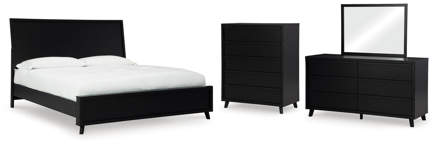 Danziar Panel Bed Bedroom Set