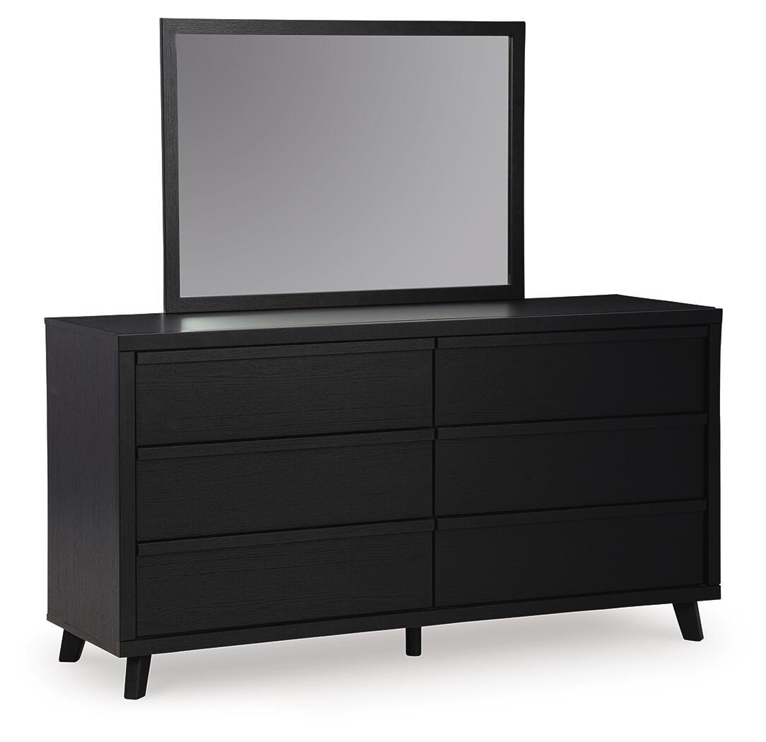 Danziar Slat Panel Bed Bedroom Set