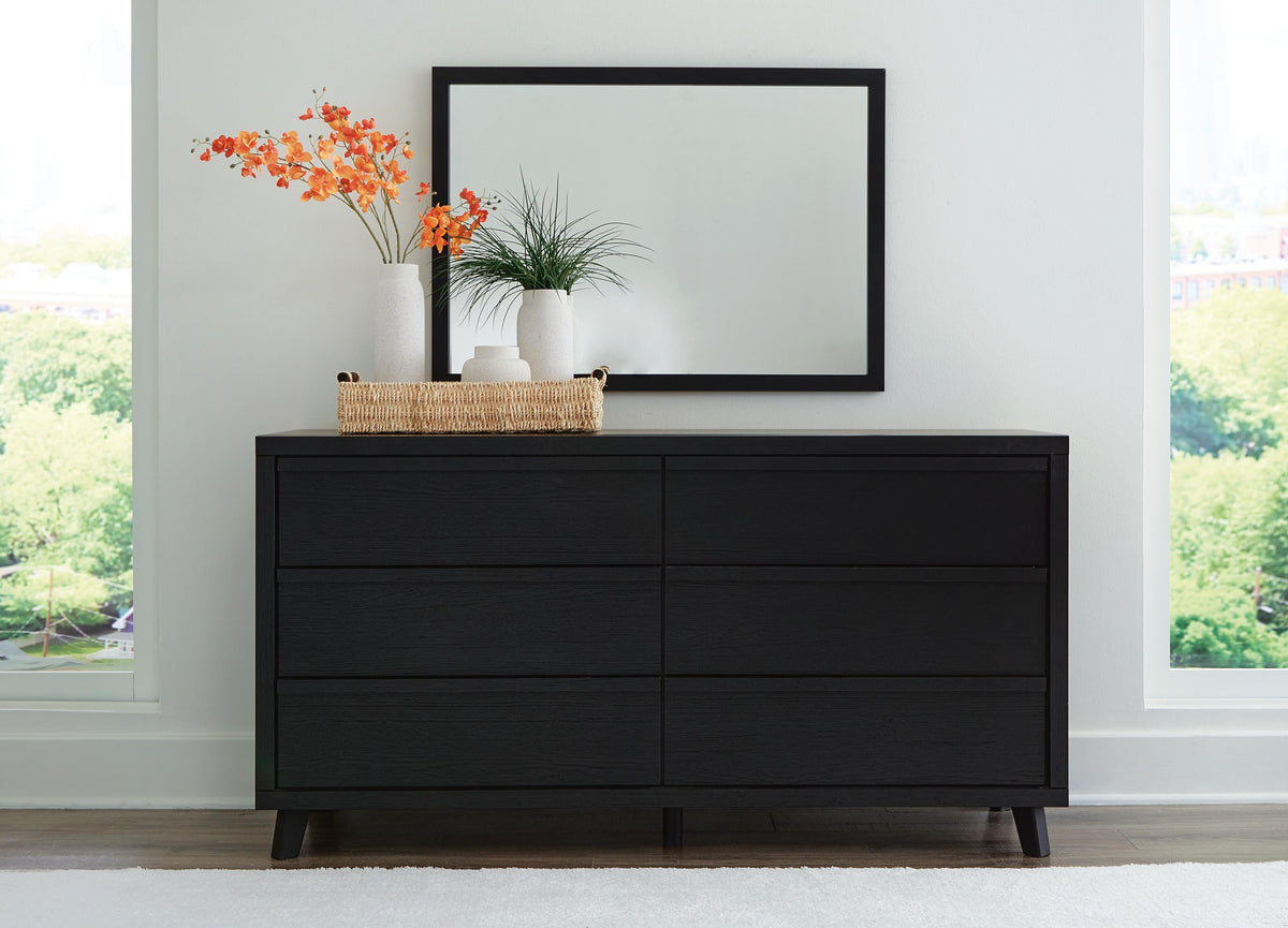 Danziar Dresser with Mirrors