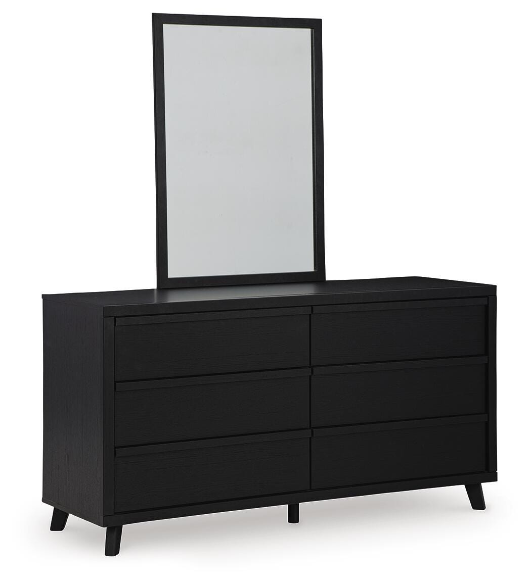 Danziar Panel Bed Bedroom Set