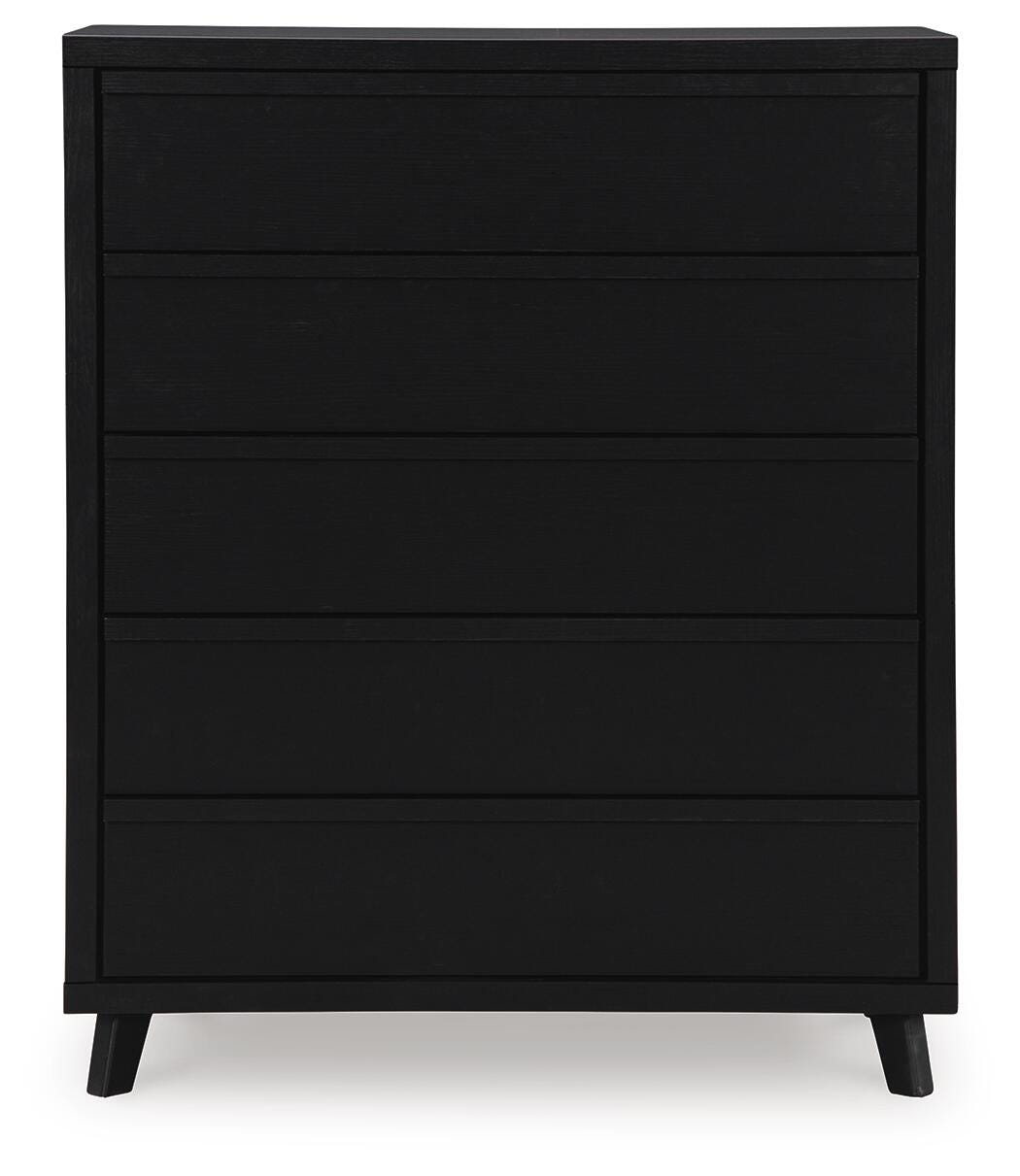 Danziar Slat Headboard Bedroom Set