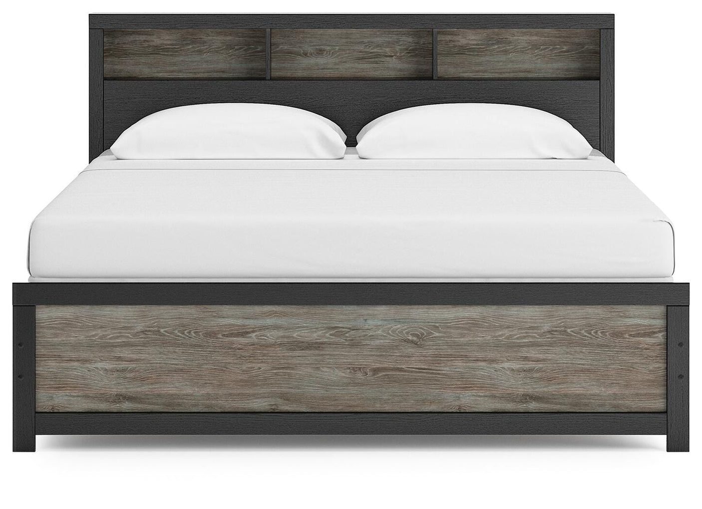 Jonnifer Bookcase Panel Bed