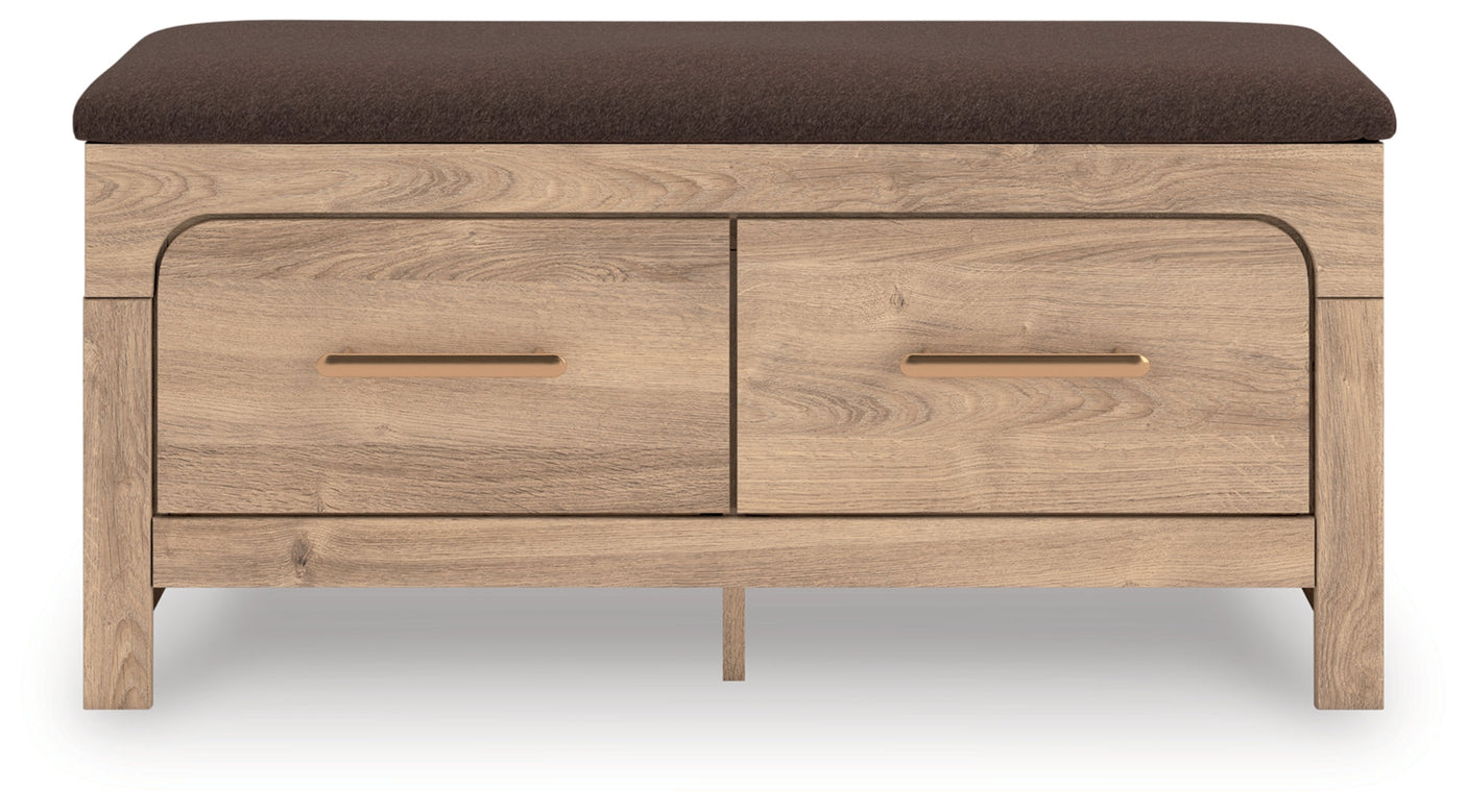 Hollymount Bedroom Upholstered Storage Bench