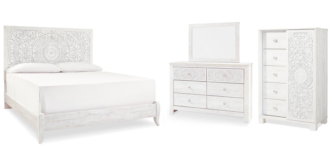 Paxberry Panel Bed Bedroom Set