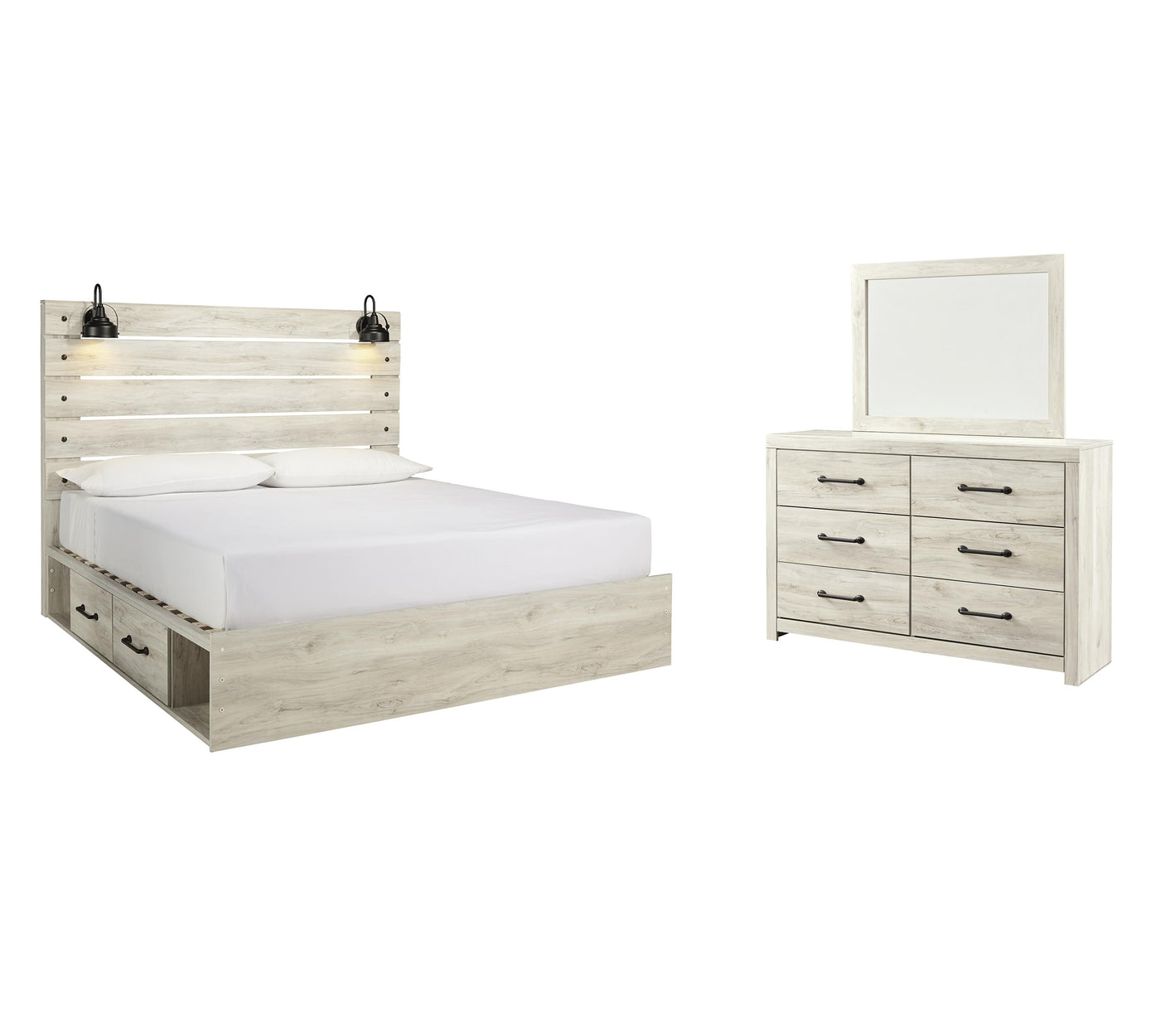 Cambeck Panel Bed Bedroom Set
