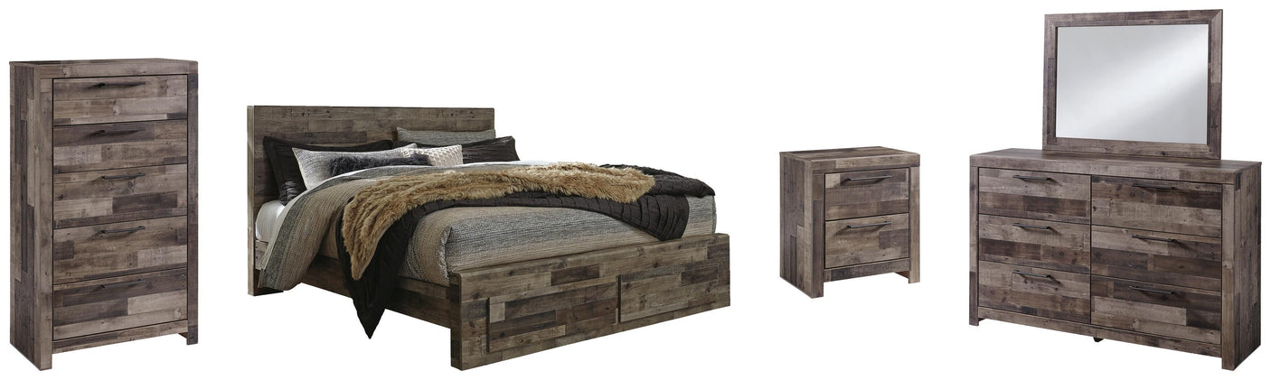 Derekson Panel Bed Bedroom Set