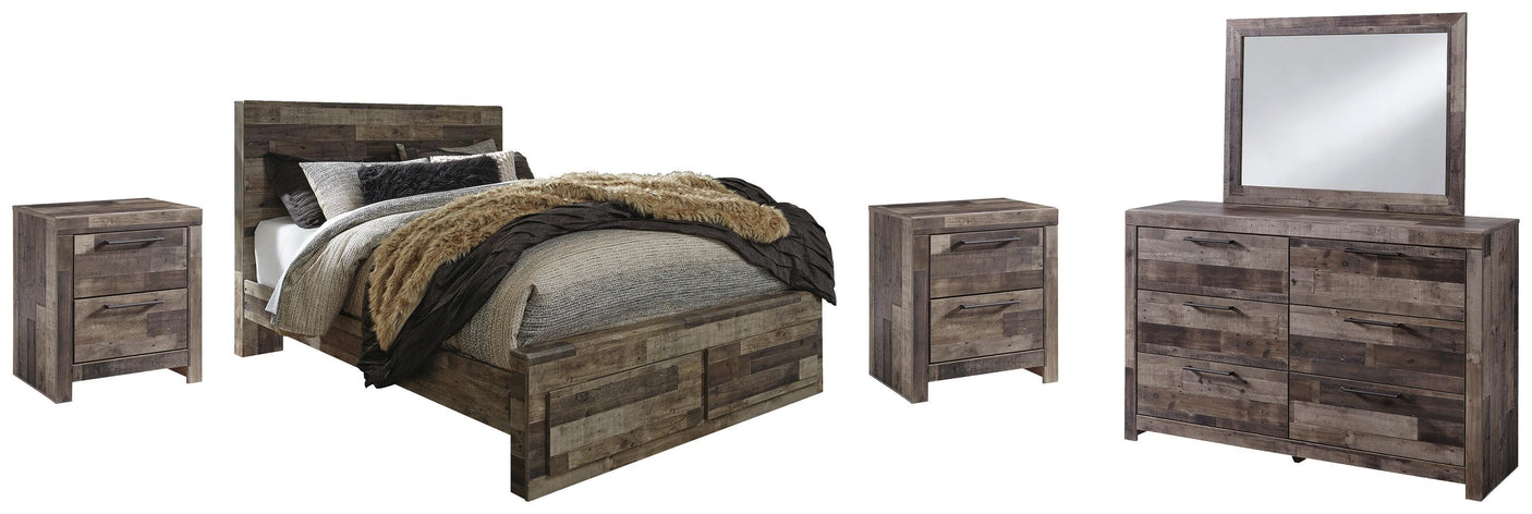 Derekson Panel Bed Bedroom Set