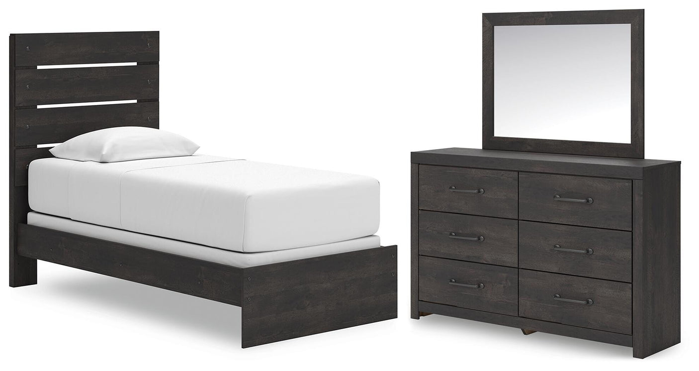 Hollivern Panel Bed Bedroom Set