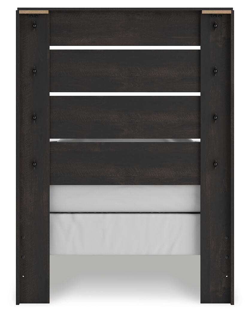 Delmorta Panel Bed