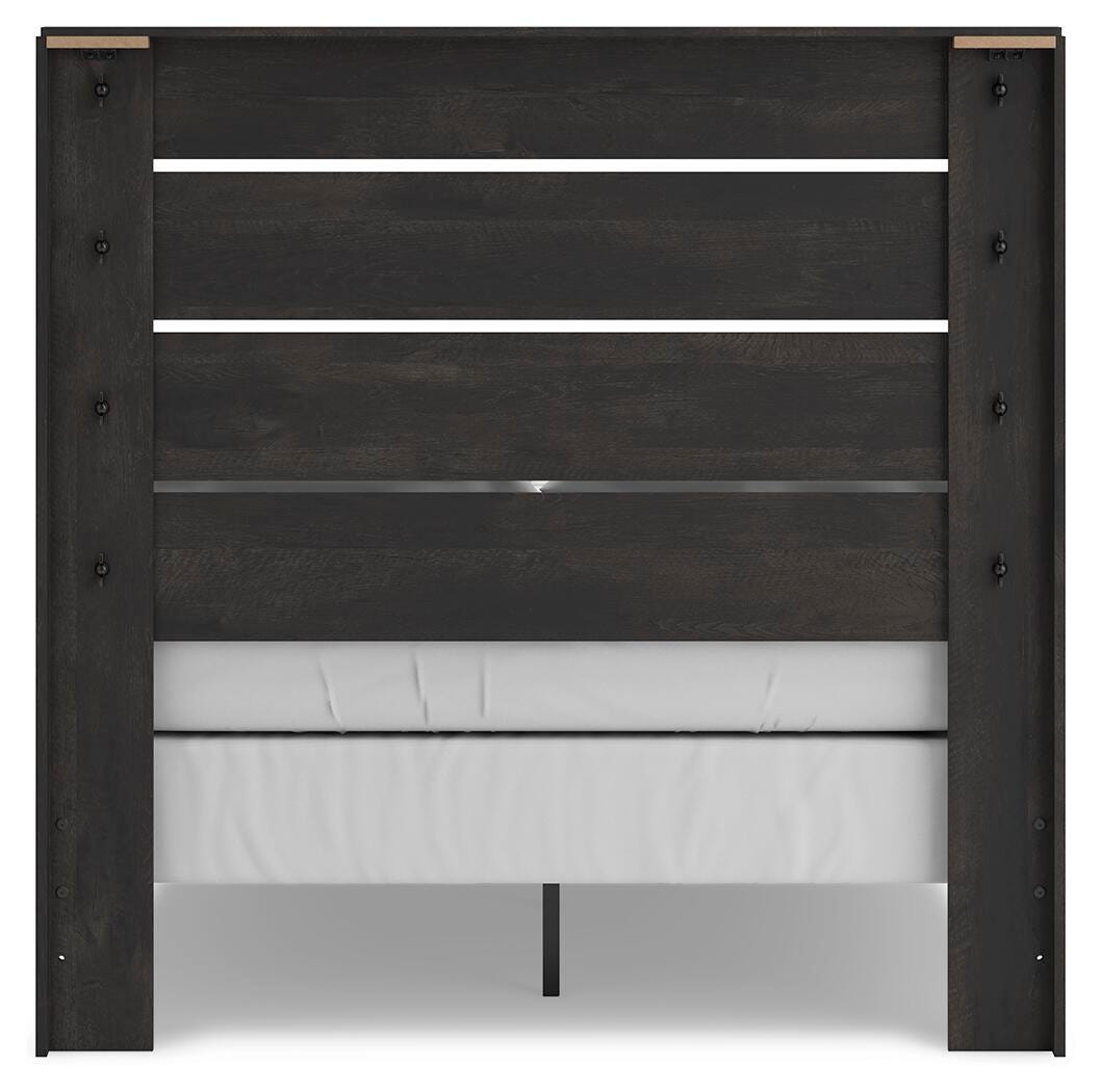 Delmorta Panel Bed