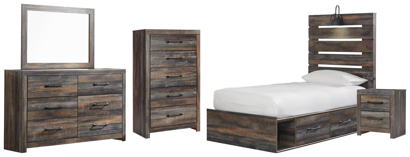 Drystan Panel Bed Bedroom Set
