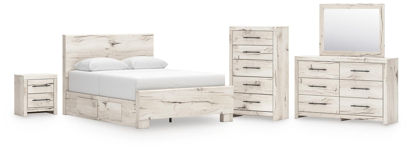 Lawroy Panel Bed Bedroom Set