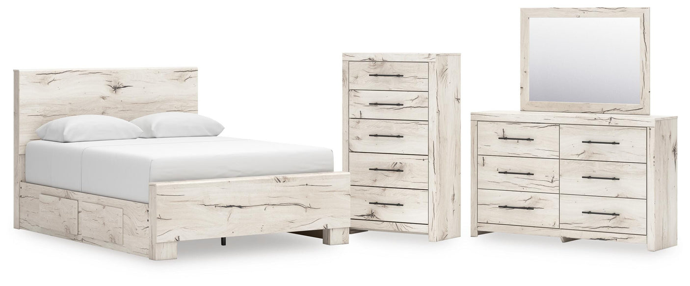 Lawroy Panel Bed Bedroom Set
