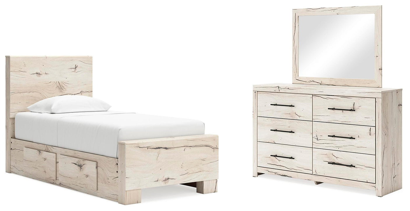 Lawroy Panel Bed Bedroom Set