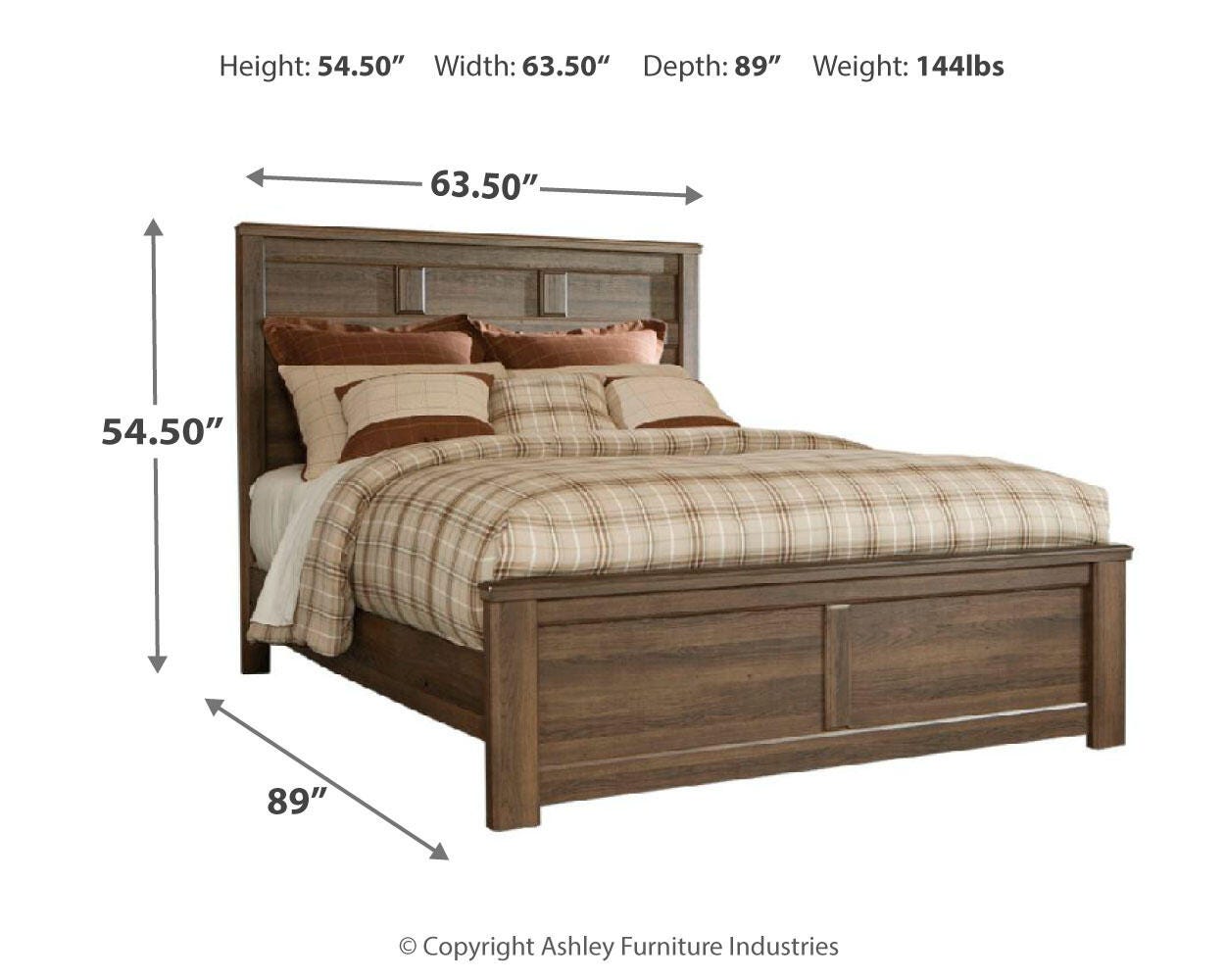 Juararo Panel Bed