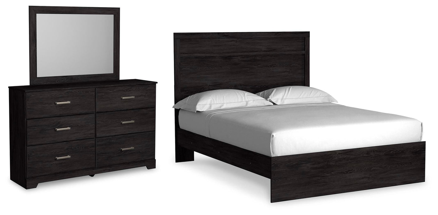 Belachime Panel Bed Bedroom Set