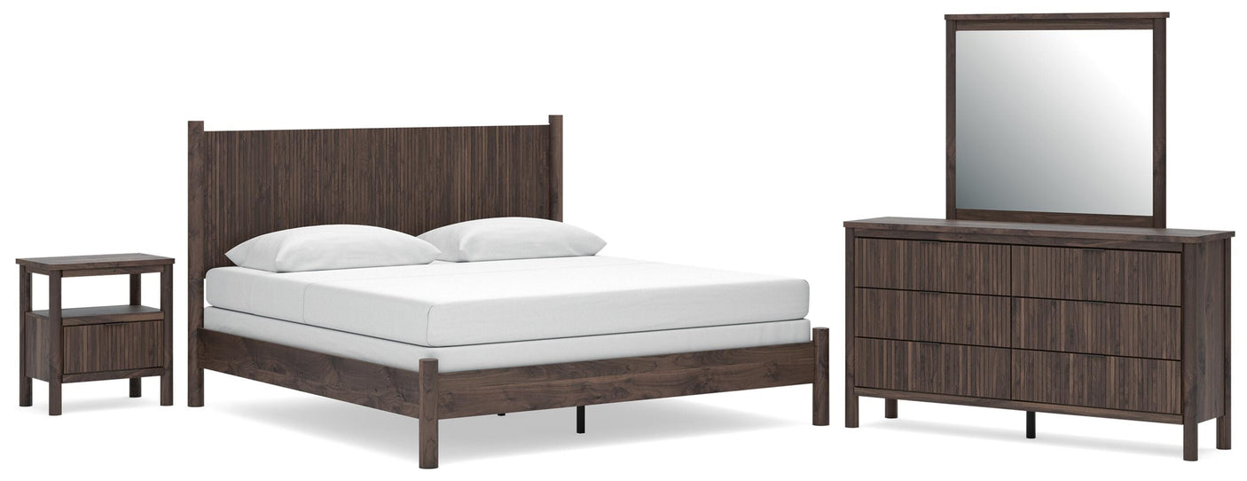Pamytta Panel Bed Bedroom Set