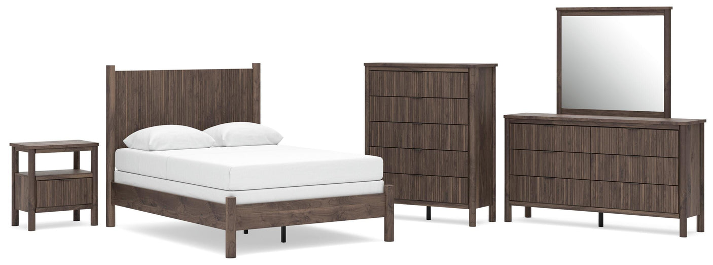 Pamytta Panel Bed Bedroom Set
