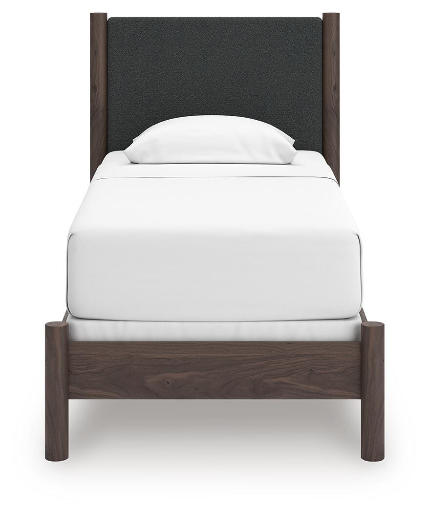 Pamytta Upholstered Panel Bed Bedroom Set