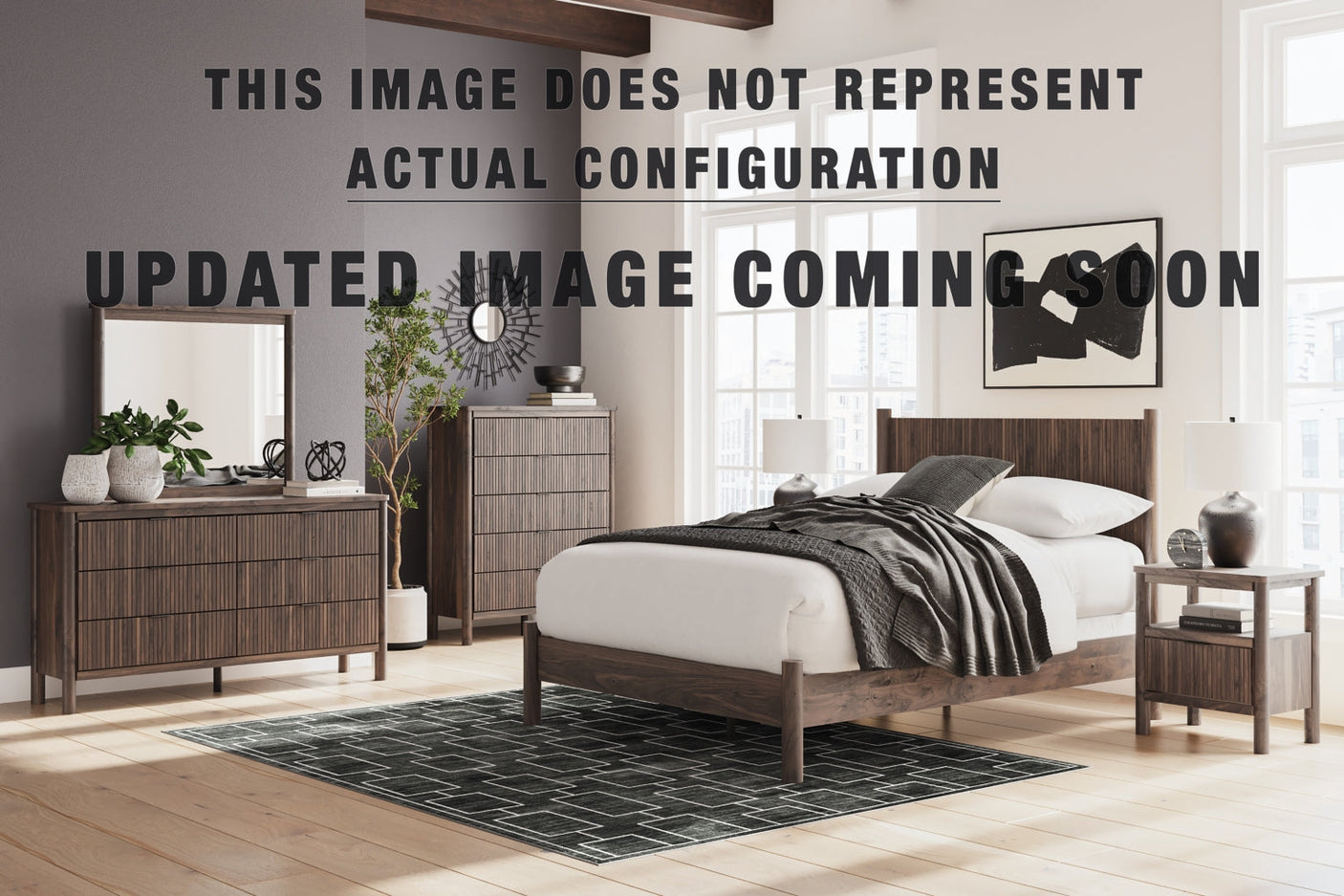 Pamytta Panel Bed Bedroom Set