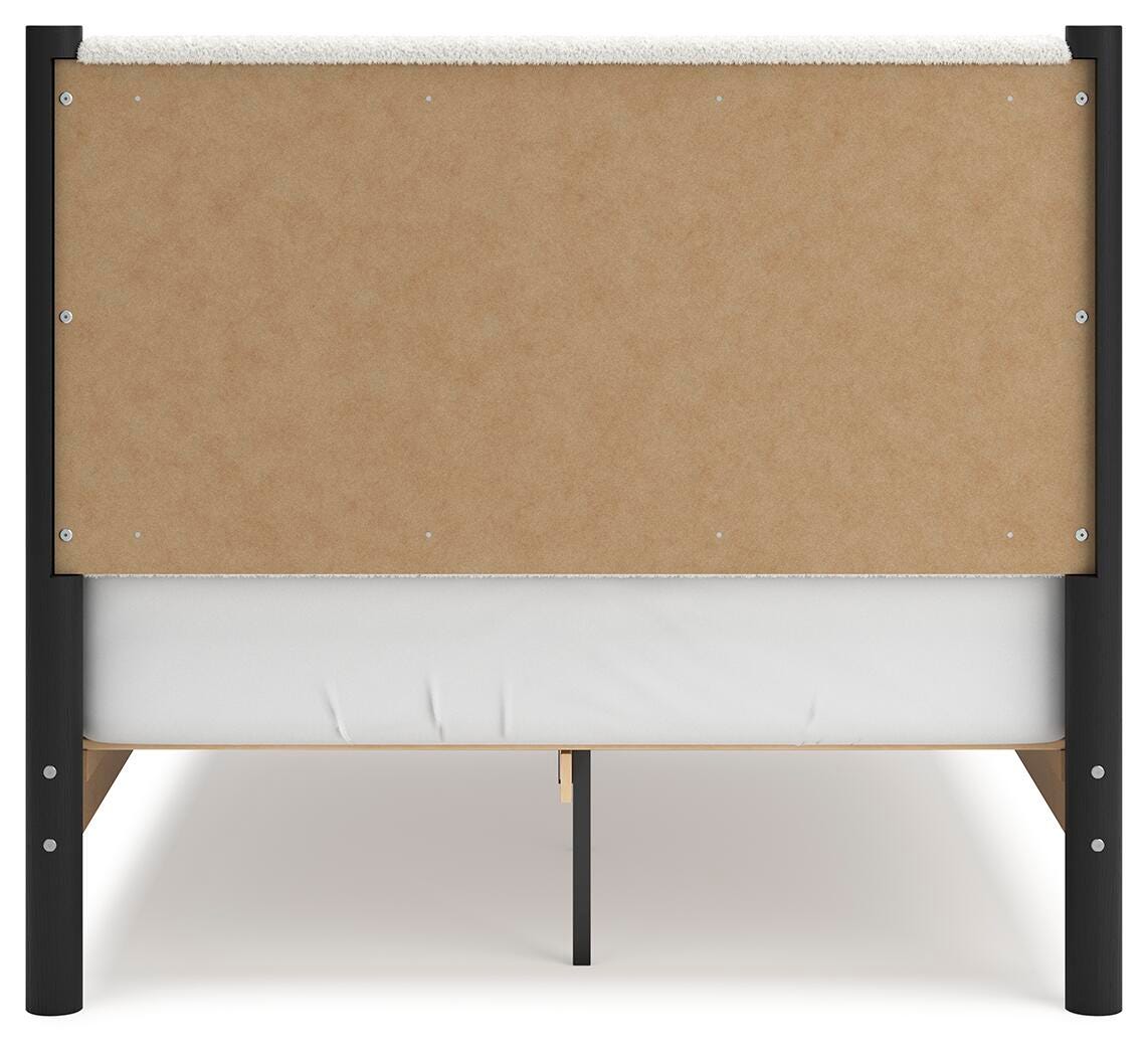 Cadmori Upholstered Panel Bed