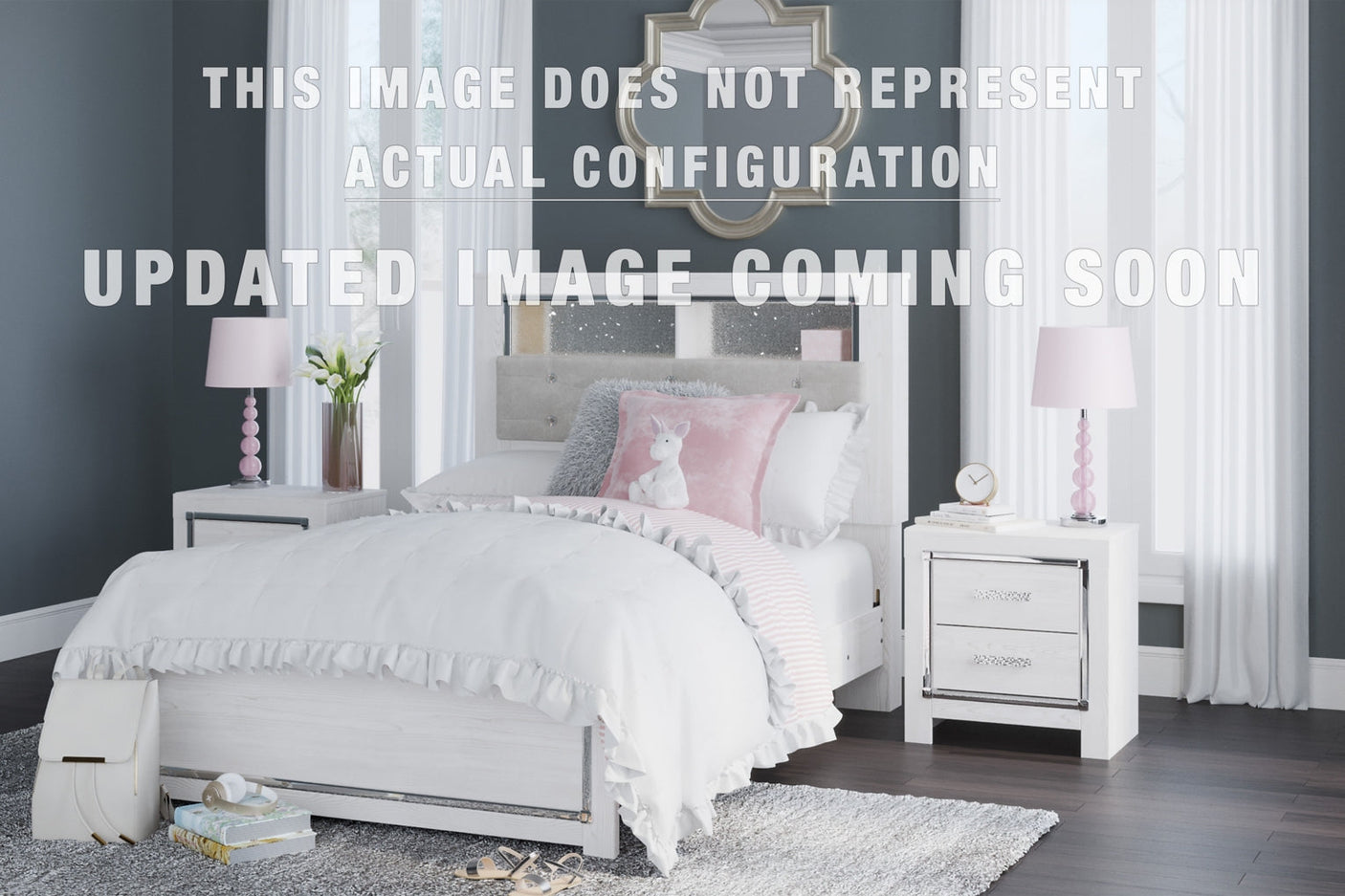 Altyra Panel Bookcase Bed Bedroom Set