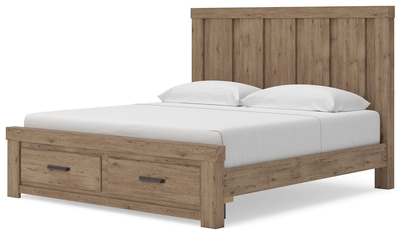 Garistyn Panel Storage Bed