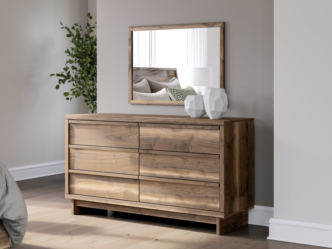 Zadilyn Dresser and Mirror