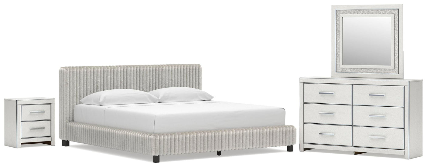 Zuraleus Upholstered Bed Bedroom Set