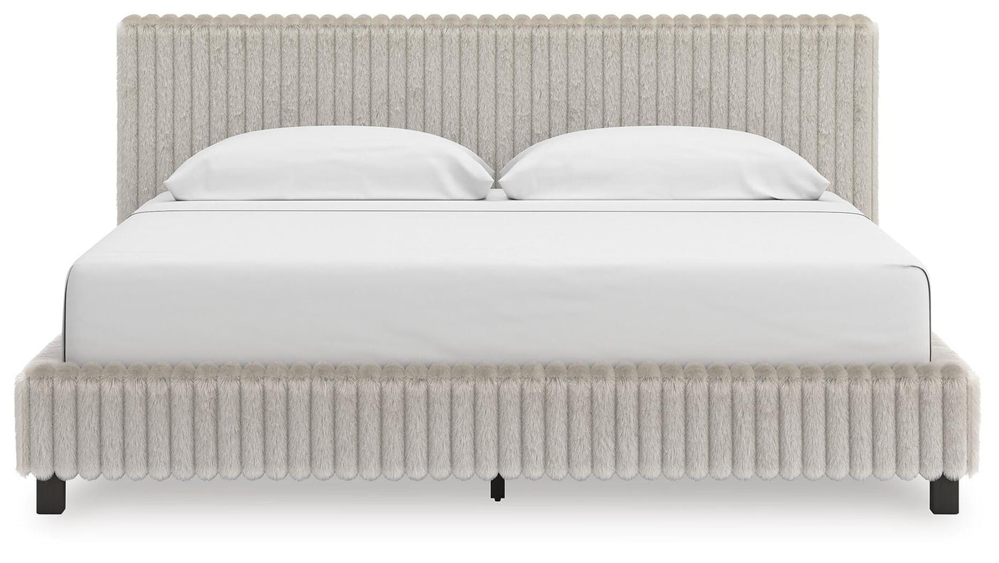 Zuraleus Upholstered Bed Bedroom Set