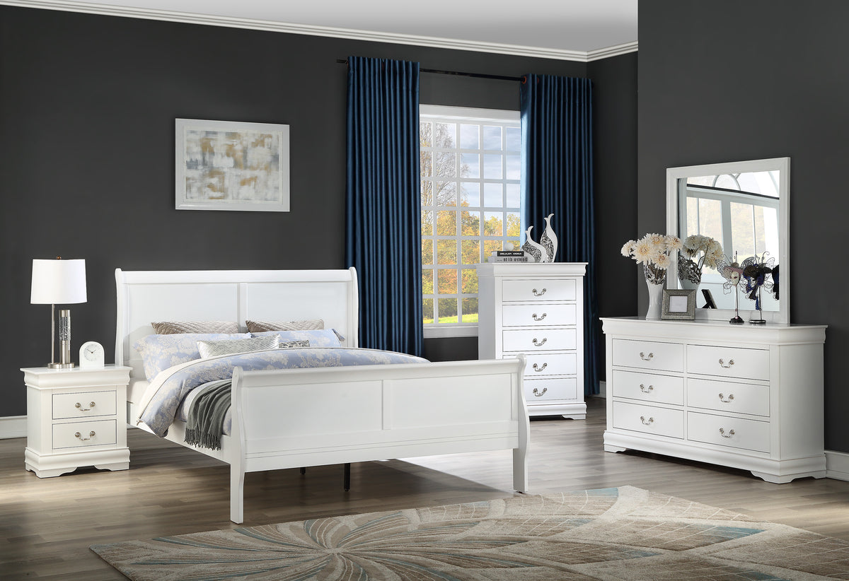 Philip White Bedroom Collection
