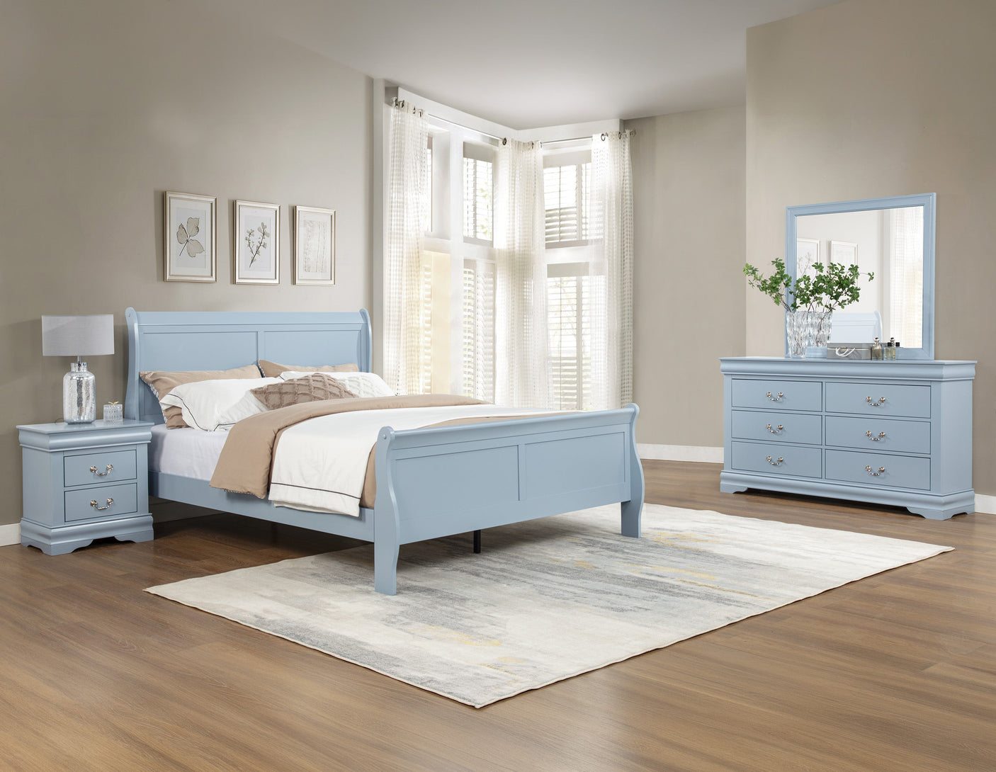 Louis Philip Dresser Mirror