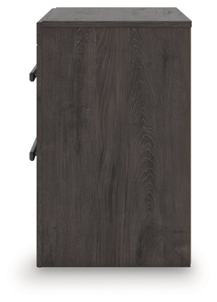 Prendonea Two Drawer Night Stand