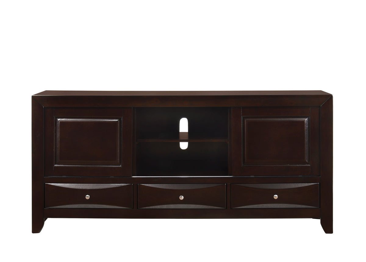 Emily Tv Stand Dark Cherry