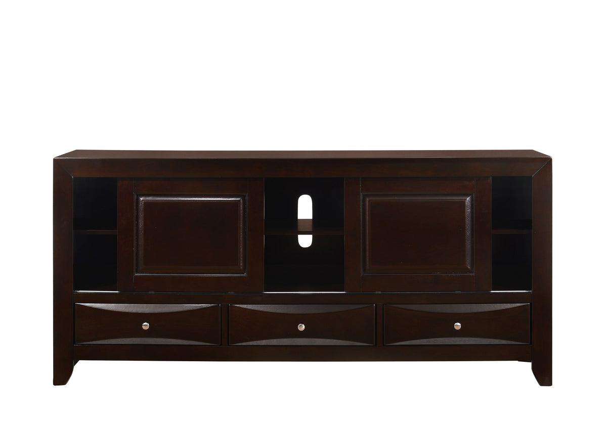 Emily Tv Stand Dark Cherry