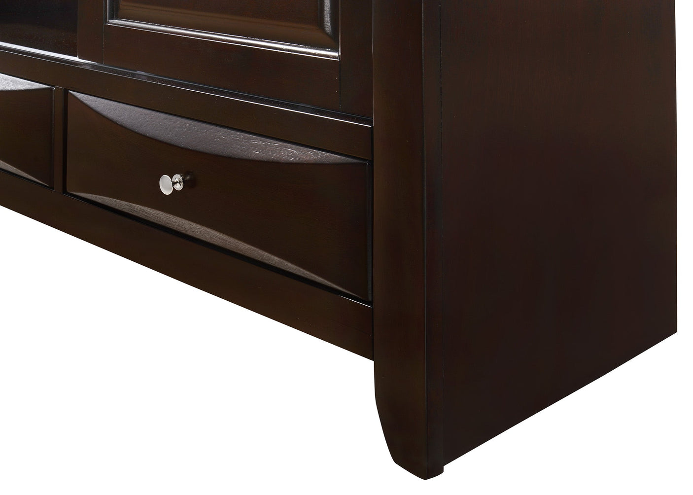 Emily Tv Stand Dark Cherry