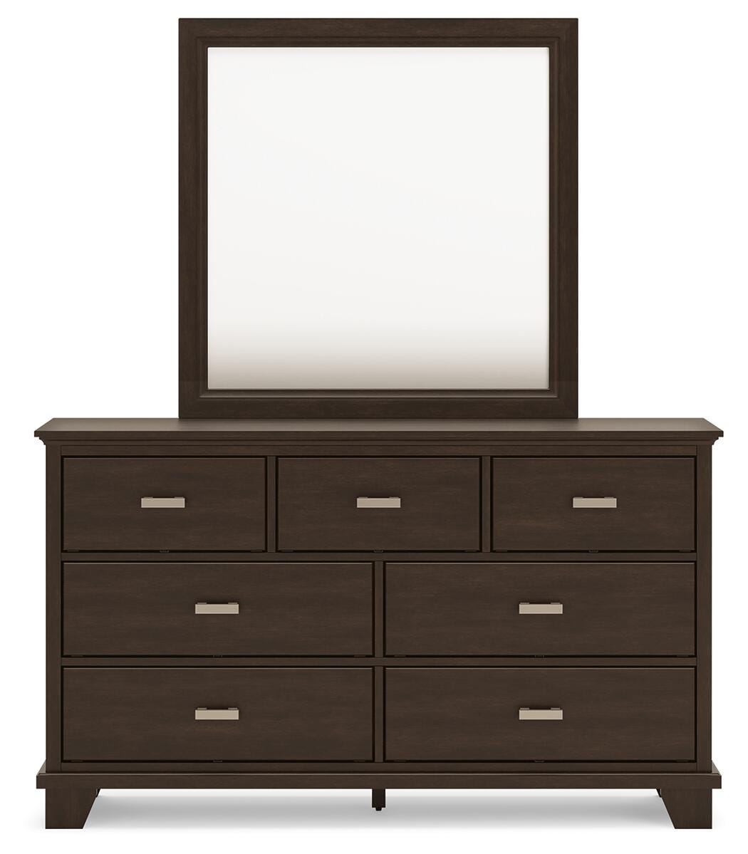 Covetown Dresser with Mirrors