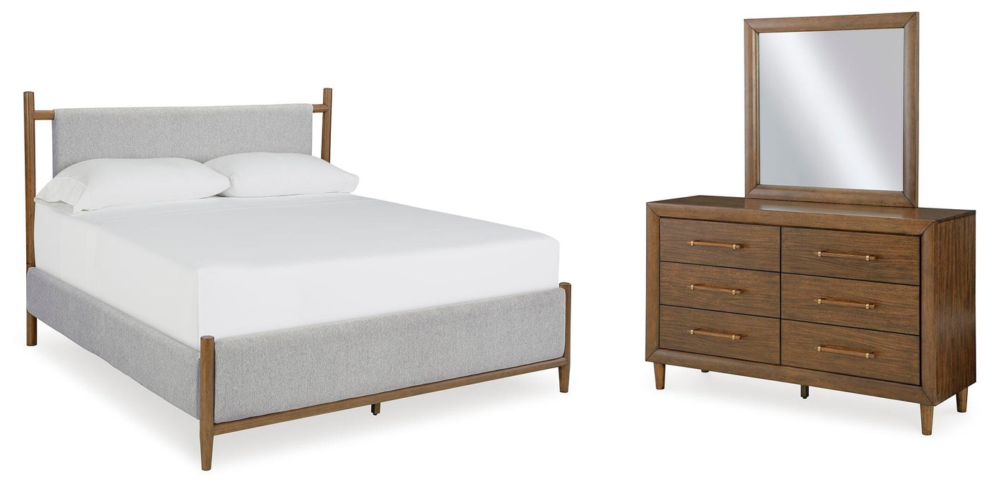 Lyncott Upholstered Bed Bedroom Set