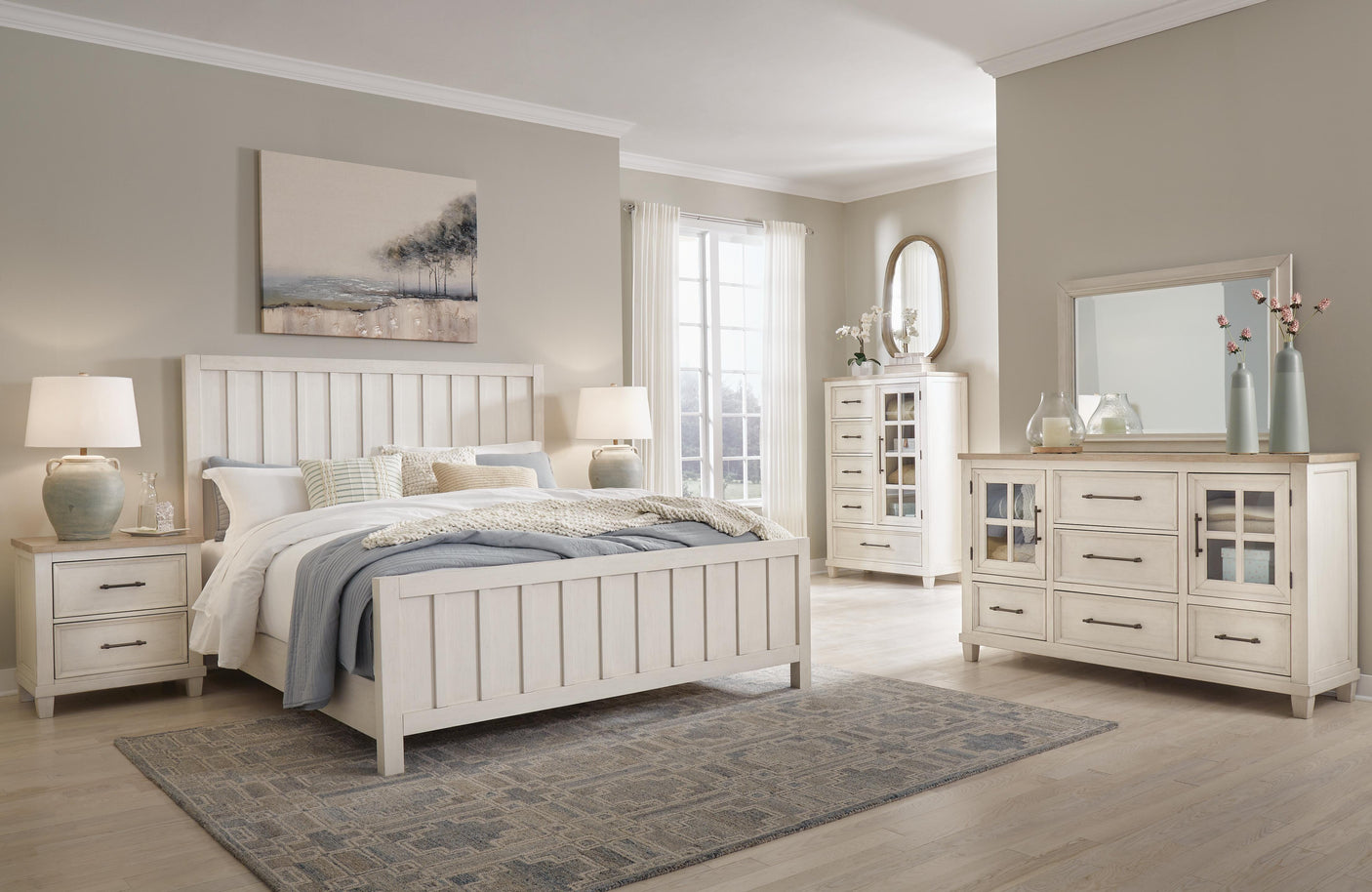 Shaybrock Panel Bed Bedroom Set