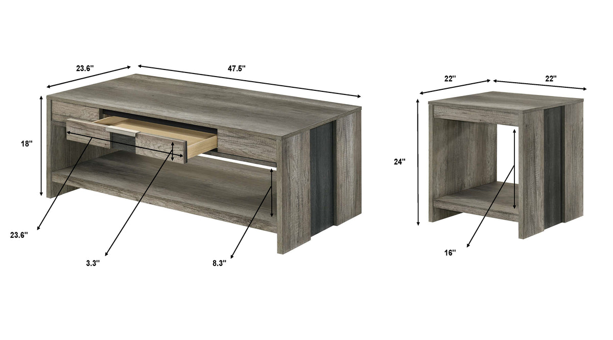 Rangley 3-Pk Cocktail Set