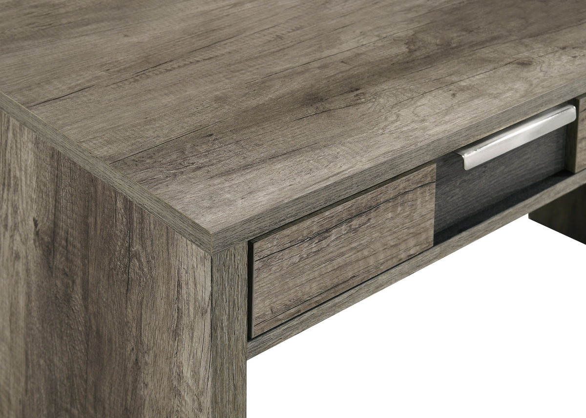 Rangley Writing Desk-Grey/Brown