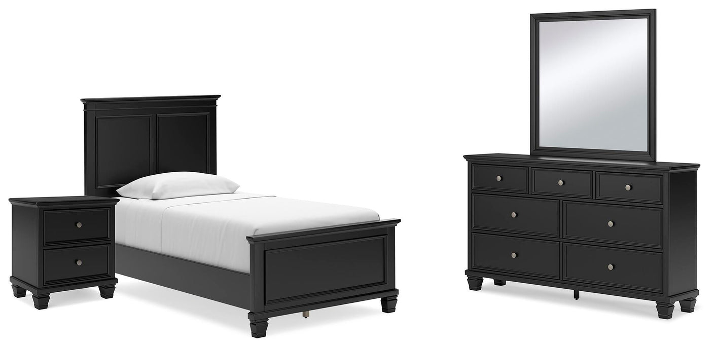 Lanolee Panel Bed Bedroom Set