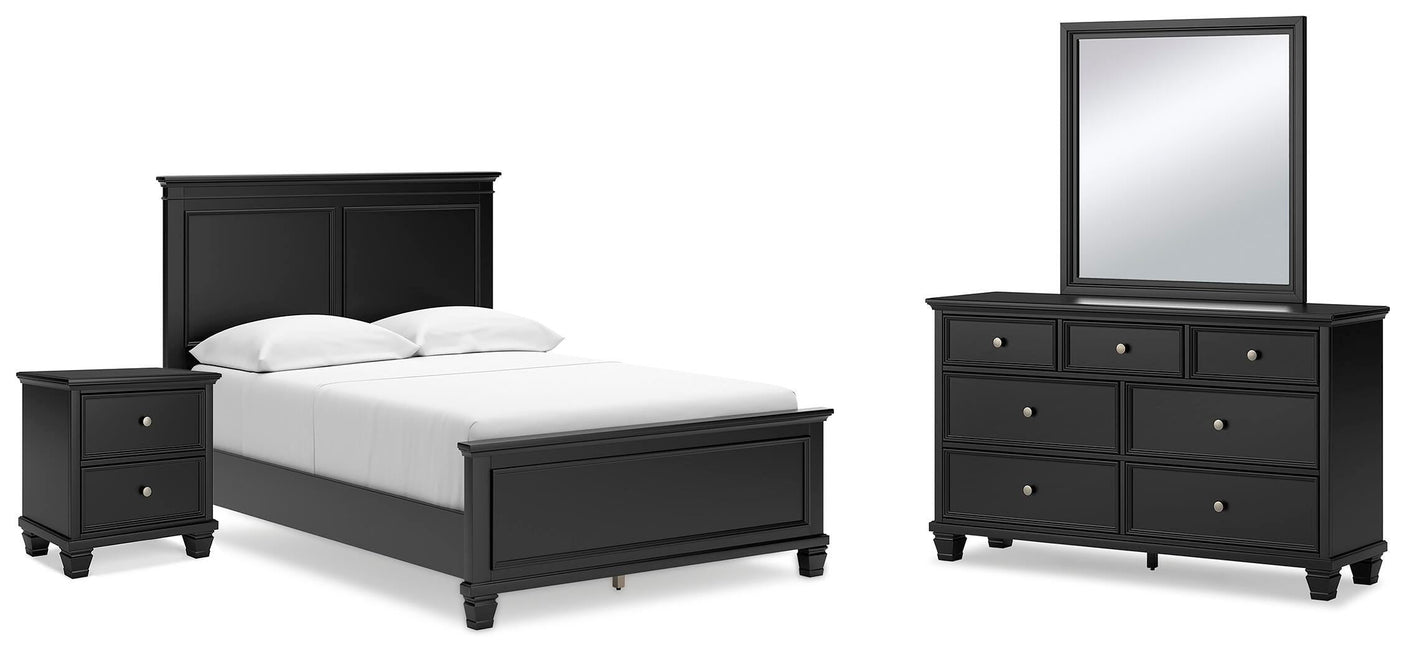 Lanolee Panel Bed Bedroom Set