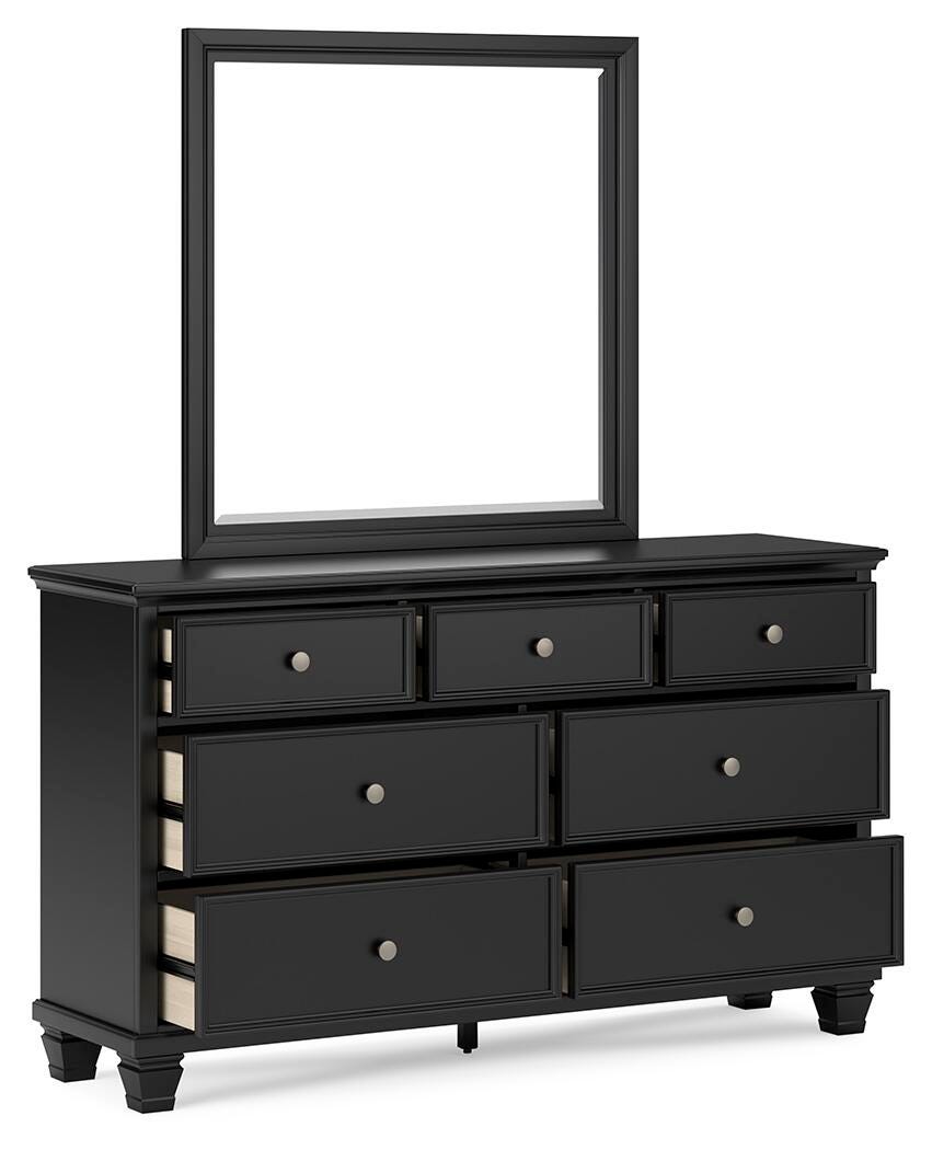 Lanolee Panel Storage Bed Bedroom Set