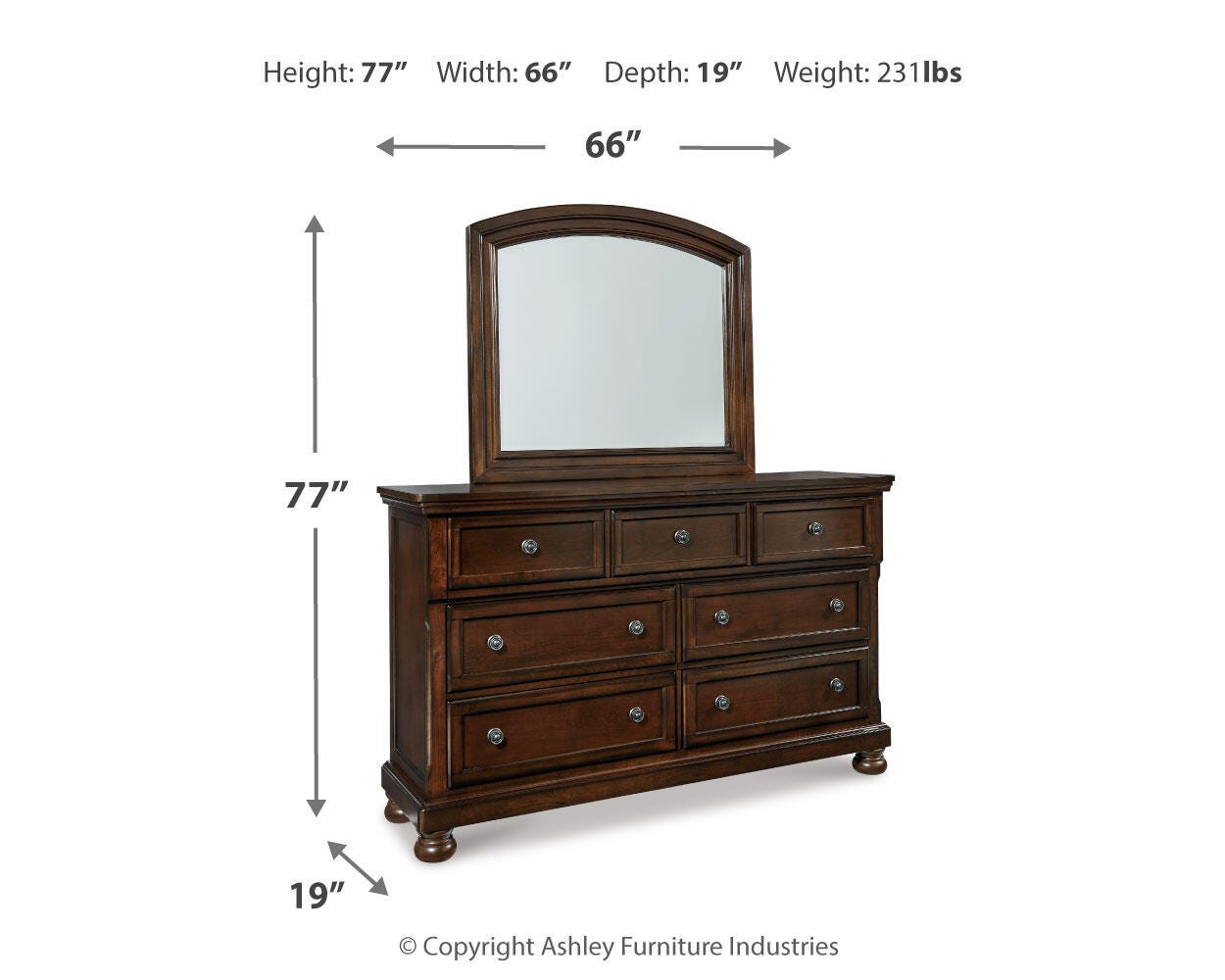 Porter Panel Bed Bedroom Set