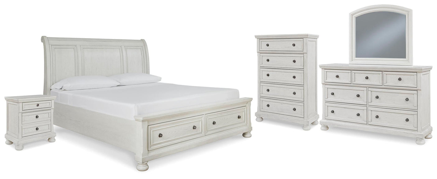 Robbinsdale Sleigh Bed Bedroom Set
